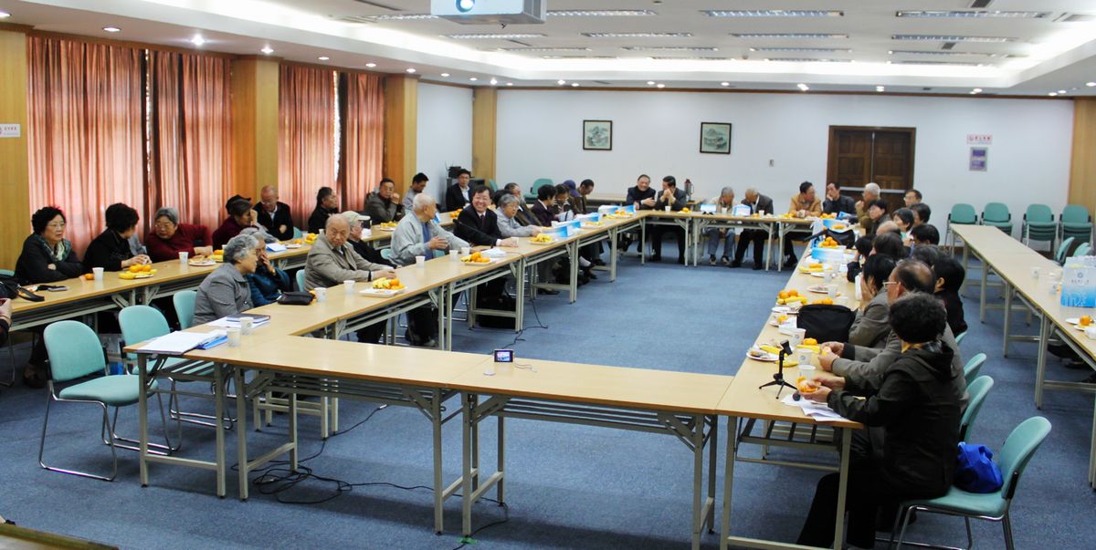 校友返校聚会座谈会现场